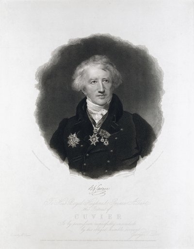 Georges Cuvier, anatomista francese da Unbekannt Unbekannt
