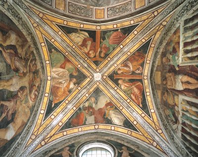 Italia, Lombardia, Milano, Volta della Cappella di Santa Corona nella chiesa di Santa Maria delle Grazie da Unbekannt Unbekannt