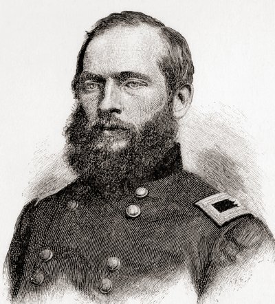 James Abram Garfield, da The Century Magazine, pubblicato 1887 da Unbekannt Unbekannt