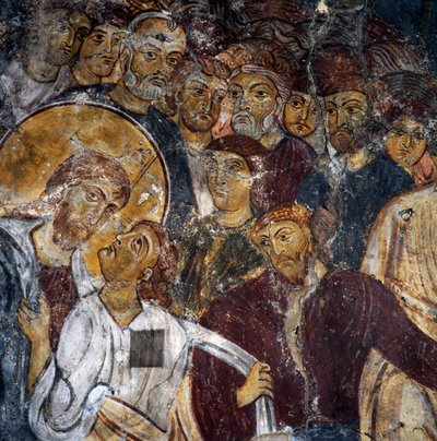 Gesù e gli Apostoli, affreschi all