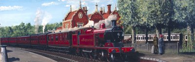 Treno della North Staffordshire Railway che entra nella Stone Junction da Unbekannt Unbekannt
