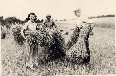 Fotografia di Adele Astaire al tempo del raccolto da Unbekannt Unbekannt