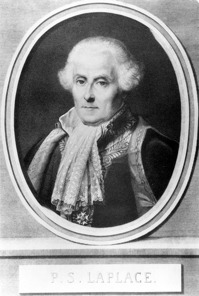 Pierre Simon, medico, matematico e astronomo francese, c 1800 da Unbekannt Unbekannt