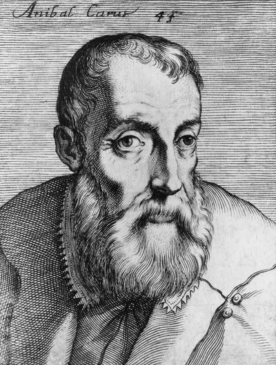 Ritratto di Annibale Caro (1507-1566), poeta, drammaturgo e traduttore italiano, incisione da Unbekannt Unbekannt