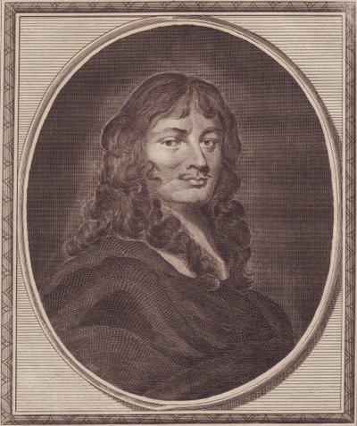 Ritratto del politico inglese Sir William Temple (1628-1699), incisione su rame di John Goldar (1729-1795) da un dipinto di P Lely da Unbekannt Unbekannt