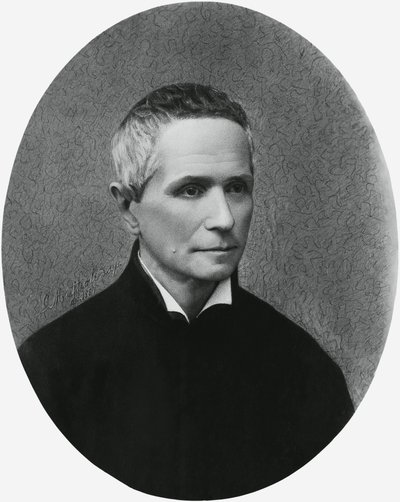 Ritratto di Giulio Isdegerde Cecchi, noto come padre Filippo Cecchi (1822-1887), fisico, meteorologo e inventore italiano, incisione da Unbekannt Unbekannt