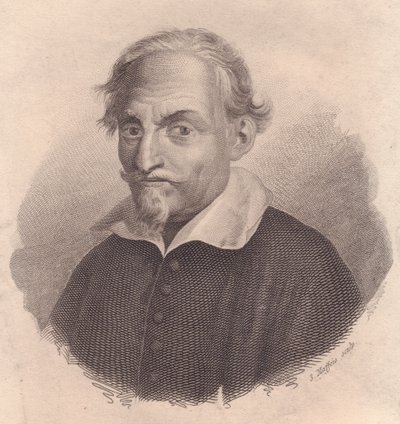 Ritratto dello scrittore e poeta italiano Alessandro Tassoni (1565-1635) incisione su rame di S Maffeis da Unbekannt Unbekannt
