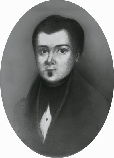 Ritratto di Jacopo Ruffini (1805-1833), medico e patriota italiano, incisione da Unbekannt Unbekannt