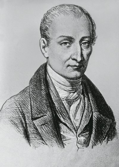 Ritratto di Joseph Nicéphore Niépce (1765-1833), inventore francese dell