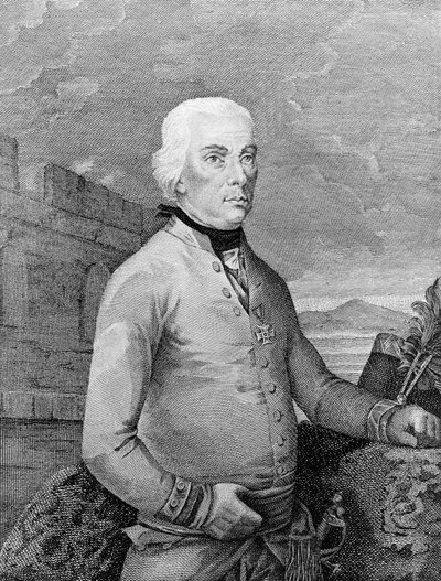 Ritratto di Michael Friedrich von Melas (1729-1806), Maresciallo di Campo nato in Transilvania per l