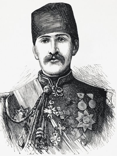 Ritratto di Reuff Pasha, Ministro della Guerra dell