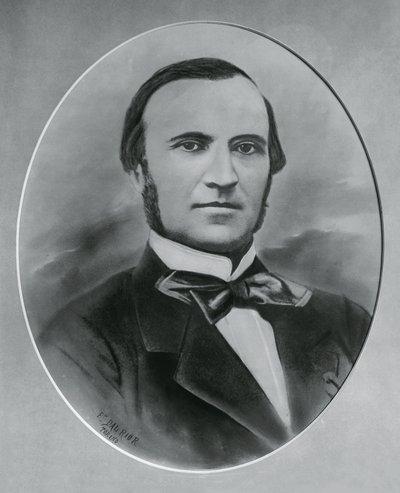 Ritratto di Severino Grattoni (1815-1876), architetto e ingegnere italiano, incisione da Unbekannt Unbekannt