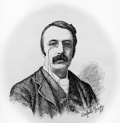 Ritratto di Sir Charles Villiers Stanford, compositore e direttore d