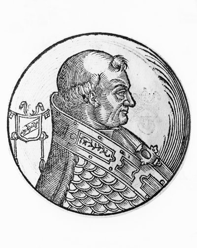 Ritratto di Stefano IX, o X (Federico di Lorena, circa 1020-1058) da Unbekannt Unbekannt
