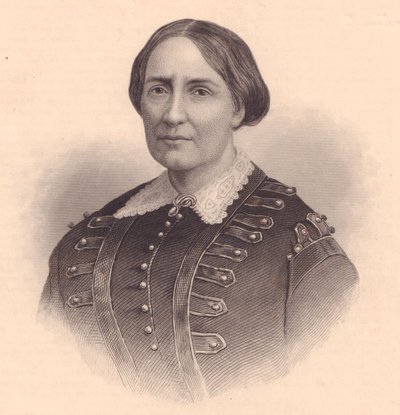 Ritratto di Teresa Cristina di Borbone-Due Sicilie, Imperatrice del Brasile (1822-1889), incisione di William Wellstood (1819-1900), circa 1870 da Unbekannt Unbekannt