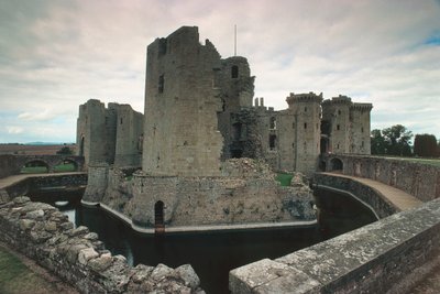 Castello di Raglan, Monmouthshire, Galles del Sud, Regno Unito da Unbekannt Unbekannt