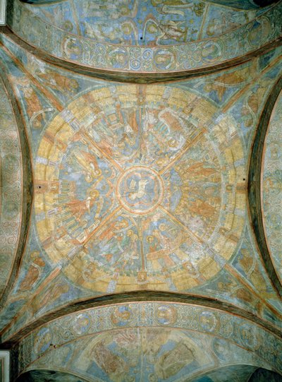 Scene della vita di Gesù, affresco della volta a crociera, Cattedrale di Braunschweig, Germania da Unbekannt Unbekannt