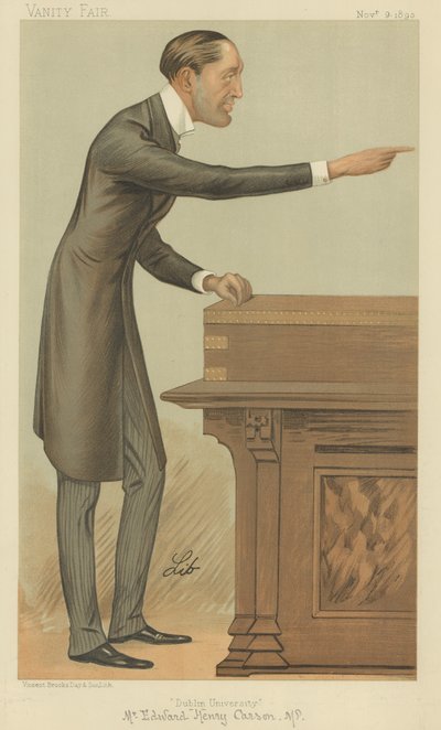Mr Edward Henry Carson da Liborio Prosperi