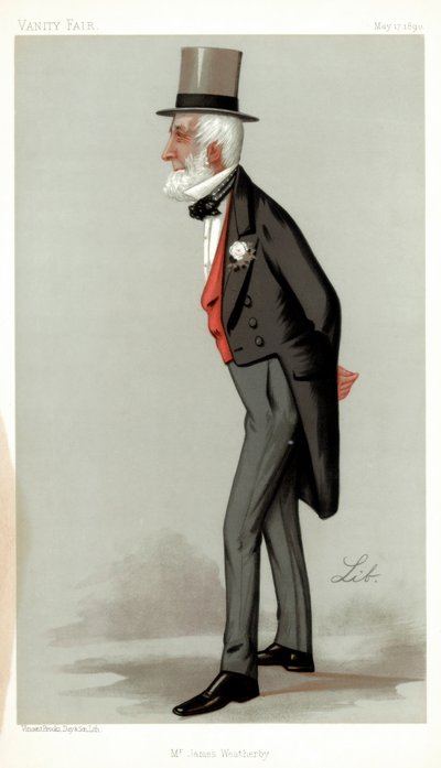 Mr James Weatherby, 1890 da Liborio Prosperi