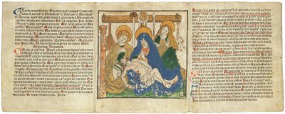 Una tavola canonica con una lamentazione da Lienhart Ysenhut