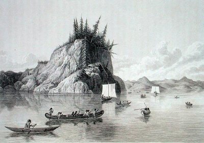 Spedizione che attraversa il Lago Prosperous, 30 maggio da Lieutenant (after) Hood