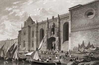 Mosteiro dos Jeronimos Belem, Lisbona, da 
