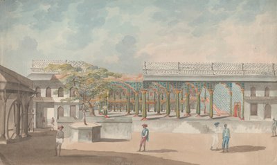 Palazzo estivo di Tipu Sultan da Lieutenant James Hunter