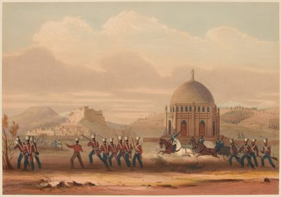 Assalto di Khelat. Conquista delle Alture. 13 novembre 1839 da Lieutenant Thomas (after) Wingate