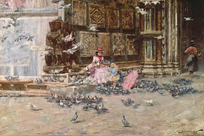 Nutrire i piccioni da Lievan Herremans