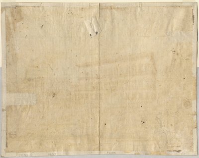 Cartouche (verso) da Lievin Cruyl