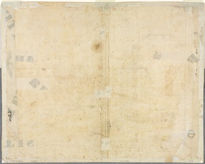 Schizzi di finestre e pilastri del piano attico del Collegio di Propaganda Fide verso, XVI secolo da Lievin Cruyl