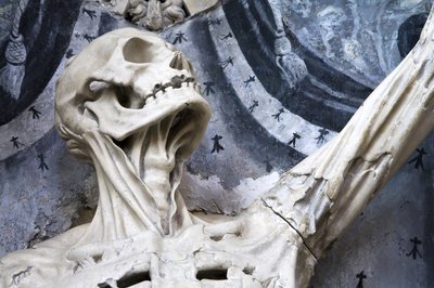Scorticato, o Lo Scheletro (dettaglio) da Ligier Richier