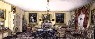 Il salotto ad Aynhoe da Lili Cartwright