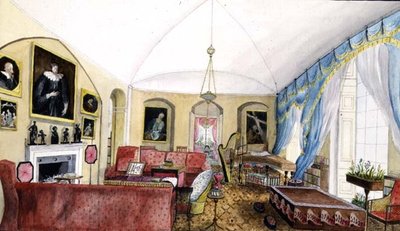 Il salone, Aynhoe da Lili Cartwright