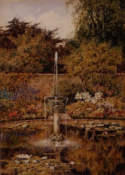 Un vecchio giardino acquatico da Lilian Stannard