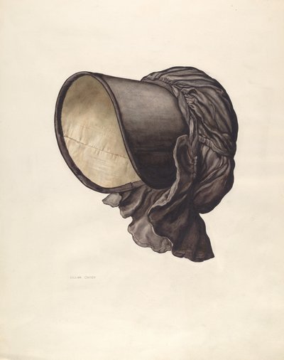 Cappello, c. 1940 da Lillian Causey