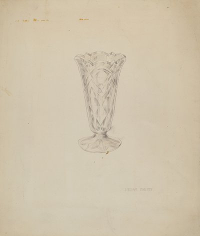Vaso, ca. 1937 da Lillian Causey
