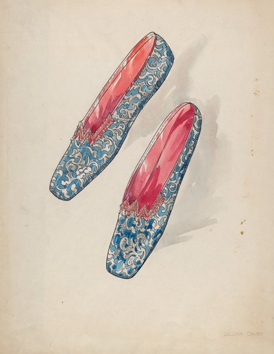 Scarpe da Donna, c. 1936 da Lillian Causey