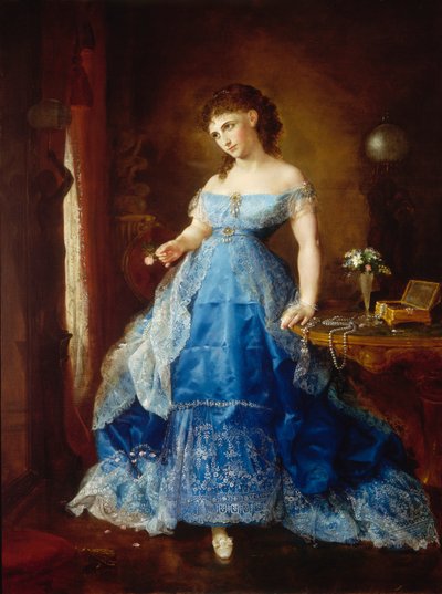Entrambi dobbiamo svanire Mrs. Fithian, 1869 da Lilly Martin Spencer