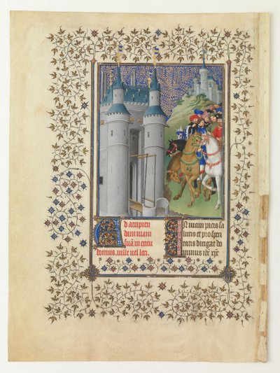 Le Belles Heures di Jean de France, Duca di Berry, 1412-1416 da Limbourg Brothers