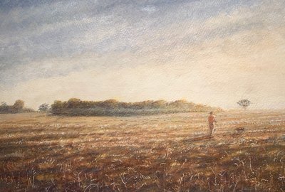 Passeggiata con il cane 1 da Lincoln Seligman