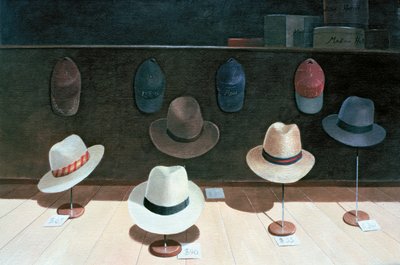 Negozio di cappelli, 1990 da Lincoln Seligman