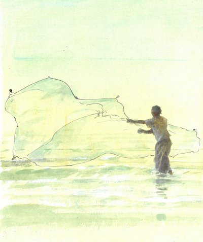 Pescatore solitario 2, 2015 da Lincoln Seligman