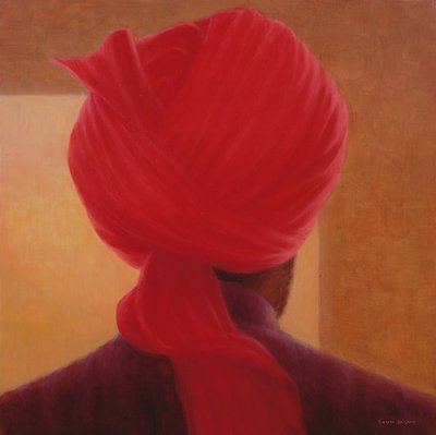 Turbante rosso su ambra, Deoghar da Lincoln Seligman