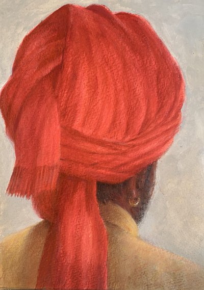 Giacca rossa e gialla 2 da Lincoln Seligman