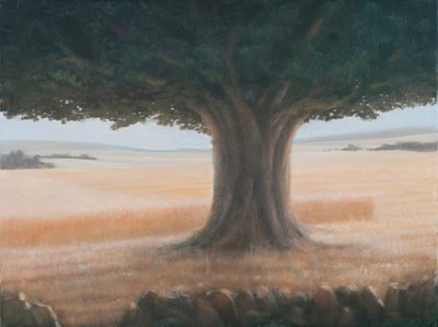 Albero, Holwell, 2012 (acrilico su tela) da Lincoln Seligman