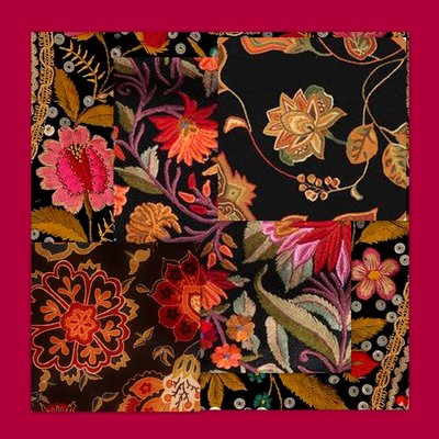 COLLAGE FLOREALE, 2018 (tecnica mista) da linda arthurs