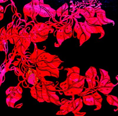 Rosso per la sorella di William, 2017 (tecnica mista) da linda arthurs