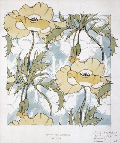 Design per cretonne da Lindsay P. Butterfield
