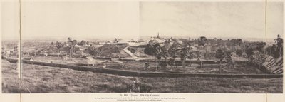 Rangoon: Vista del Cantonment da Linnaeus Tripe